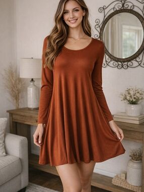 Rue 21 women's dress size large color red.